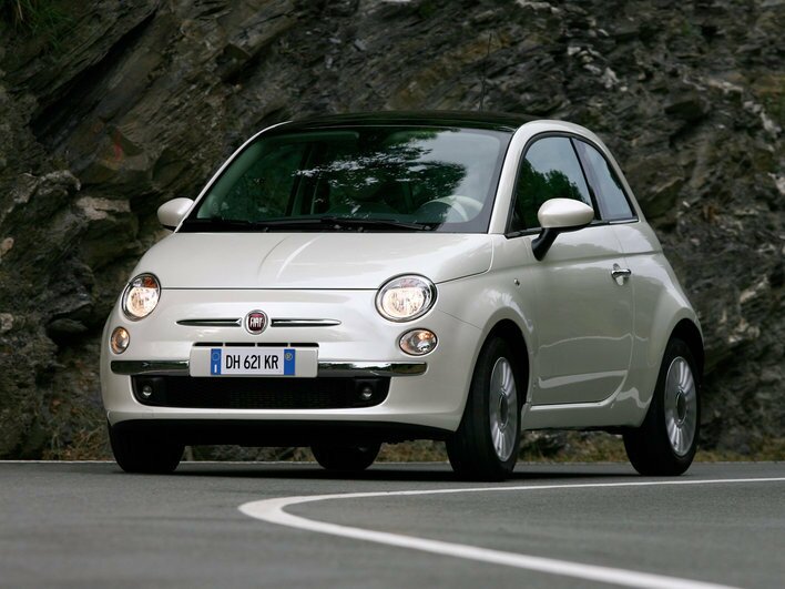 Фото FIAT 500 3-дверный хэтчбек, модельный ряд 2008 г