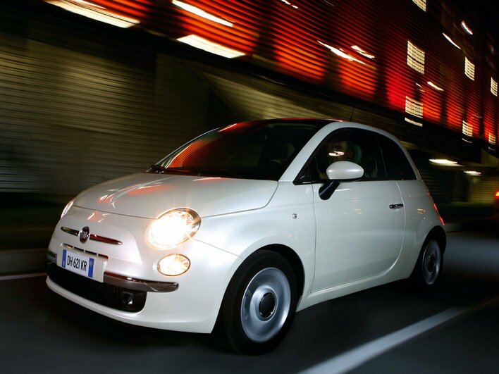 Фото FIAT 500 3-дверный хэтчбек, модельный ряд 2008 г