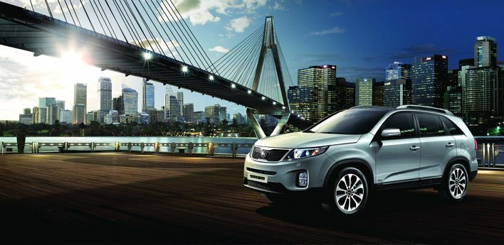 Фото KIA Sorento 5-дверный кроссовер, модельный ряд 2012 г