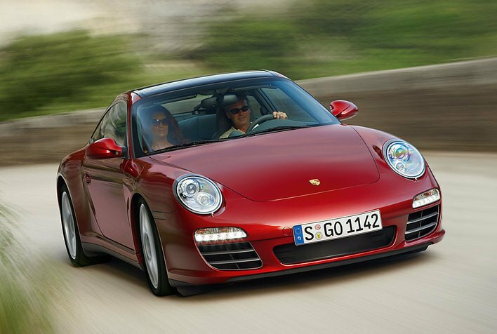 Фото Porsche 911 Targa 4S купе, модельный ряд 2008 г