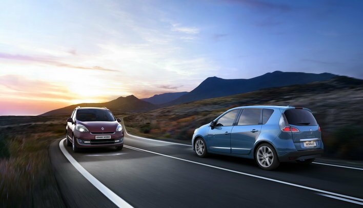 Фото Renault Scenic минивэн, модельный ряд 2012 г