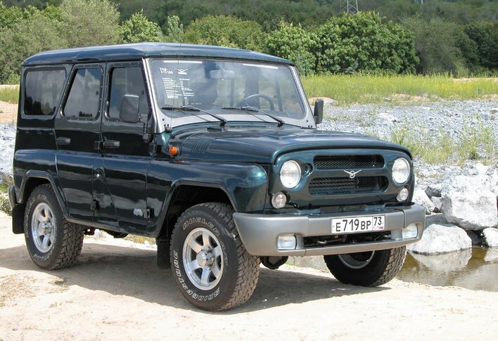 Фото UAZ Hunter 5-дверный внедорожник, модельный ряд 2003 г